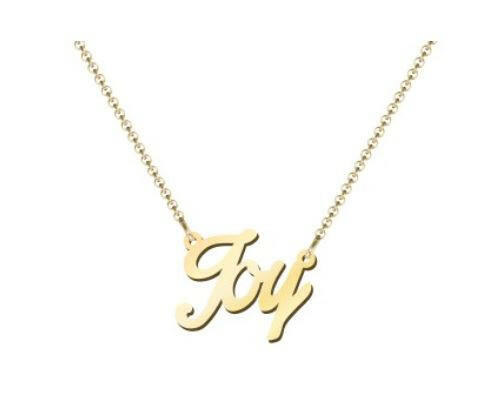 Stunning Personalized Affirmation Name Necklace with Pendant